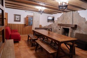 Posezení v ubytování Complejo rural la Badia