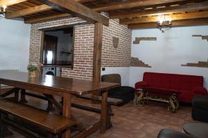 Posezení v ubytování Complejo rural la Badia