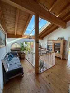 Kuchyň nebo kuchyňský kout v ubytování Haus am Obstanger