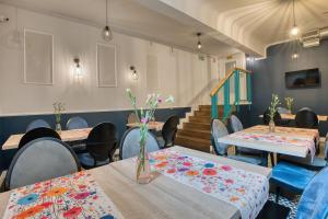 Un lugar para sentarse en Hotel Villa Art Novis City Center