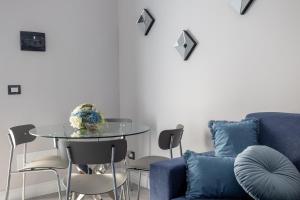 Χώρος καθιστικού στο Appartamento in città immerso nel verde