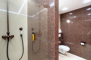 Koupelna v ubytování Zámoček Mraznica