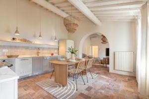 Kuchyň nebo kuchyňský kout v ubytování Casa Del Pozzo