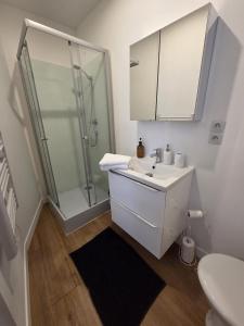 Vannituba majutusasutuses Le Timon - large studio avec Wi-Fi