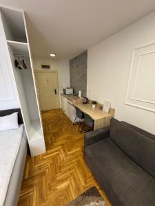 Predel za sedenje v nastanitvi Kruna apartment