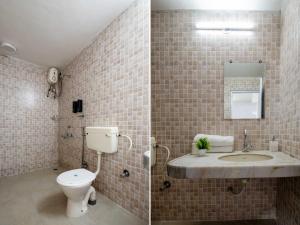 Koupelna v ubytování Bubble Nest - 2 + 29 fotografií