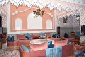 Posezení v ubytování Diyafat Bladi