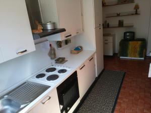 Kuchyň nebo kuchyňský kout v ubytování BUONAVACANZA IN MONTAGNA