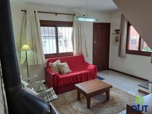 Posezení v ubytování Sobrado em Canela