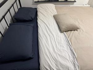 Postel nebo postele na pokoji v ubytování Chambre Roubaix