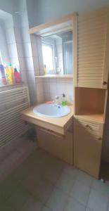 Vannituba majutusasutuses MK-Zimmervermietung Neumünster Einfeld