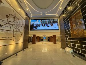 TV a/nebo společenská místnost v ubytování ميزاب 123