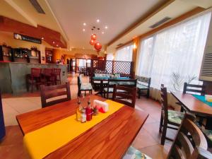 Nápoje v ubytování Hotel Akvaya