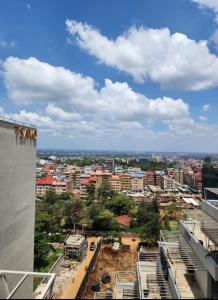 a view of a city from a building at Studio in Roysambu with a study desk in Nairobi