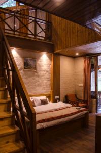 Un pat sau paturi într-o cameră la Heritage Satikva Resorts and Spa