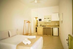 Kuchyň nebo kuchyňský kout v ubytování The endless blue hide out