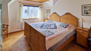 Postel nebo postele na pokoji v ubytování Ferienhaus Zaunkönig