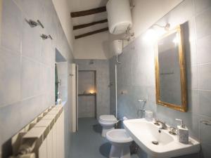 Koupelna v ubytování Podere Dolce Sonno