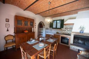 Kuchyň nebo kuchyňský kout v ubytování Podere Dolce Sonno