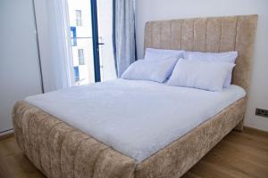 Ένα ή περισσότερα κρεβάτια σε δωμάτιο στο Moonlight mirage