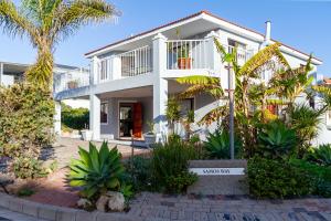 Bygningen som feriehuset ligger i