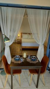 Ένα ή περισσότερα κρεβάτια σε δωμάτιο στο Cap Sounion Seafront Retreat +22 φωτογραφίες