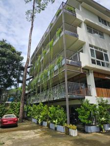 Budova, kde se apartmán nachází