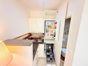 Η κουζίνα ή μικρή κουζίνα στο Independent Studio dans maison