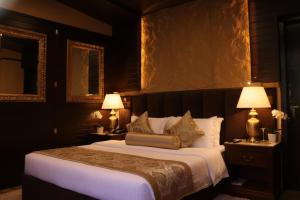 Postel nebo postele na pokoji v ubytování SnugBug Kasol + 10 fotografií