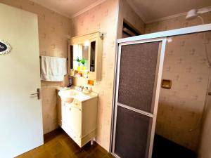 Kuchyň nebo kuchyňský kout v ubytování Quarto ao lado da Igreja Matriz, cidade do Cristo + 11 fotografií