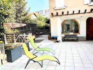 Balkón nebo terasa v ubytování Maison Cocon de verdure - centre-ville - WIFI + 4 fotografie