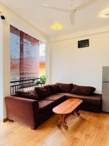 Posezení v ubytování Gihan Guesthouse