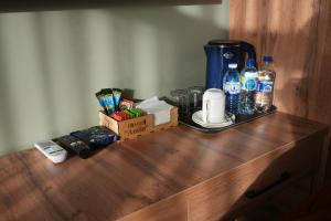 Kuchyň nebo kuchyňský kout v ubytování Amin Guest House