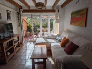 Χώρος καθιστικού στο Can Lluna