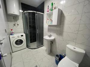 Koupelna v ubytování Ardi apartments