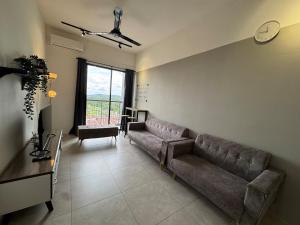 Χώρος καθιστικού στο Simple Stay Aston Acacia Bukit Mertajam