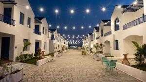 Budova, kde se vila nachází