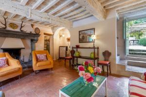 Χώρος καθιστικού στο Casa di Pietro in Vivo d'Orcia, Pool