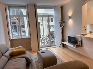 Khu vực ghế ngồi tại Apartments City Center- Market Bolhão