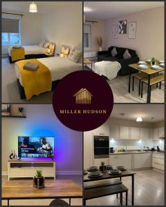 Kuchyň nebo kuchyňský kout v ubytování 2 Bed Apartment Free Parking Close to Gatwick