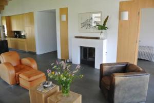 Posezení v ubytování La Montanella 4