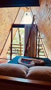 Postel nebo postele na pokoji v ubytování Recanto UAI