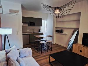 Η κουζίνα ή μικρή κουζίνα στο Studio, centre-ville Narbonne