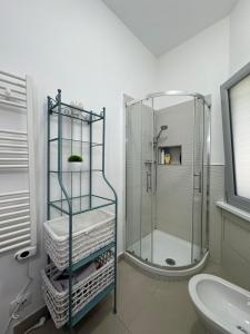 Koupelna v ubytování IELLE Suite Brutia