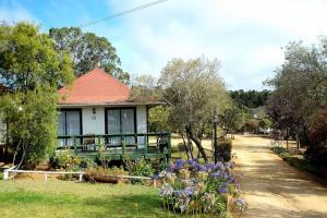 Κήπος έξω από το Cabañas Aguasmarinas