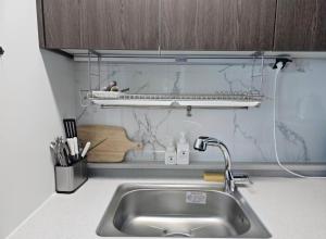 Η κουζίνα ή μικρή κουζίνα στο Gwangan Ocean View Ocean Beam +41 φωτογραφίες