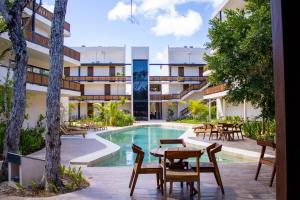 Bazén v ubytování Native 5203 Lux 2BR Condo in Tulum nebo v jeho okolí