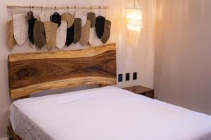 Postel nebo postele na pokoji v ubytování Native 5203 Lux 2BR Condo in Tulum + 42 fotografií