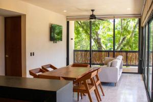 Balkón nebo terasa v ubytování Native 5203 Lux 2BR Condo in Tulum