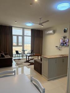 Χώρος καθιστικού στο صلالة مرباط